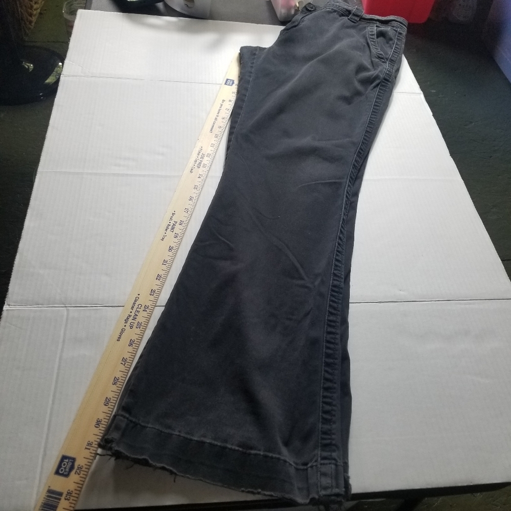 AEROPOSTALE WOMEN'S BLACK SKINNY FLARE PANTS SIZE 13/14 - Picture 6 of 16